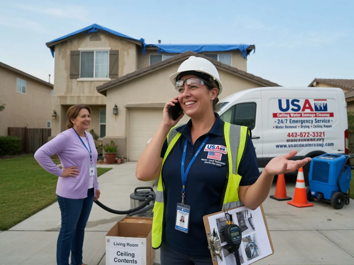 Ceiling Water Damage Restoration Randlett, OK FAQs